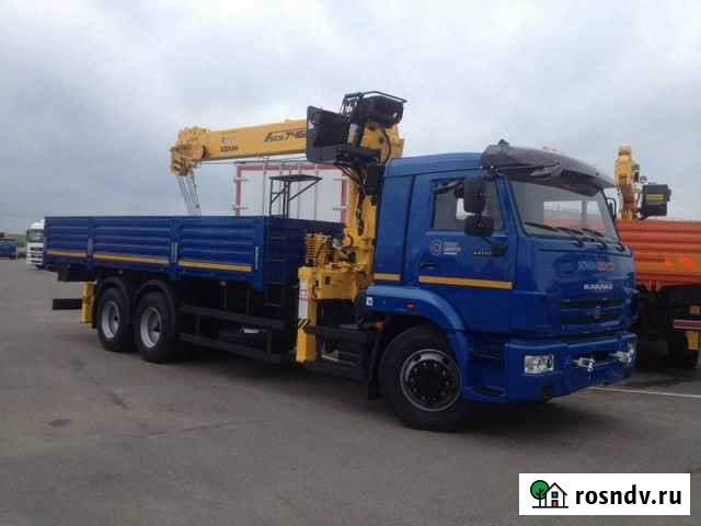 Автомобиль камаз- 65115-3094-48 (Евро-5) с кму Soo Пенза - изображение 1