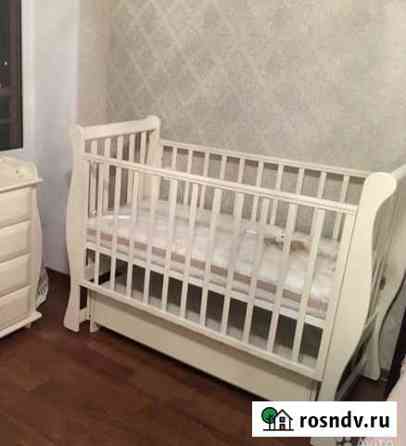 Кровать детская на маятнике с ящиком Владикавказ