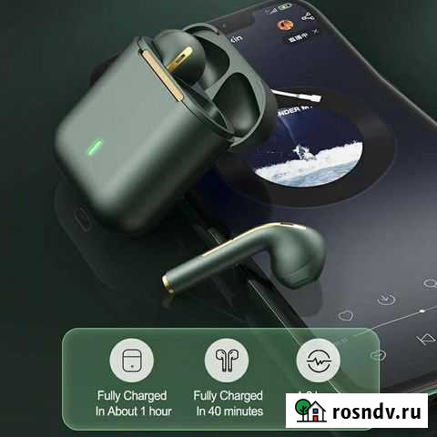 Беспроводные bluetooth наушники Essager J18 Саранск - изображение 1