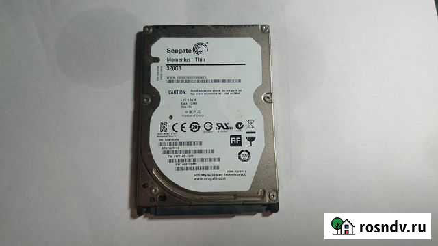 Жесткий диск 2.5 для ноутбука на 320 Гб Ковров - изображение 1