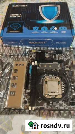 Матплата неисправная Machinist lga 1356 v307 Волжский - изображение 1