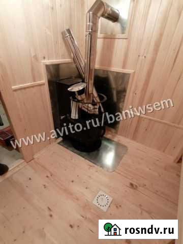 Мобильная баня из профилированного бруса 3м Юхнов - изображение 1