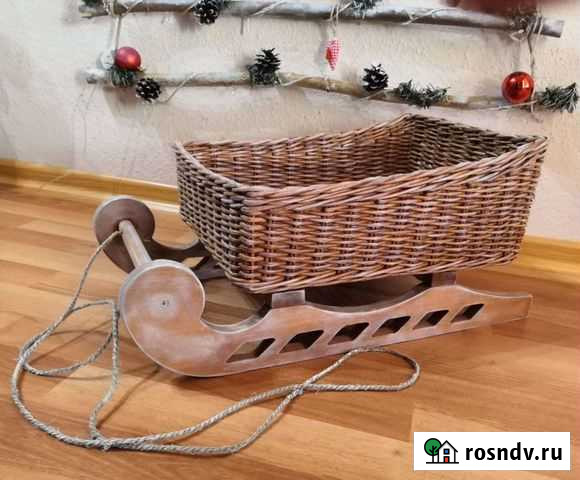 Новые Новогодними сани Екатеринбург - изображение 1