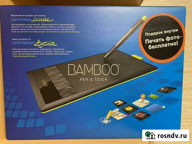 Графический планшет Wacom Banboo. Новый Дзержинск - изображение 1