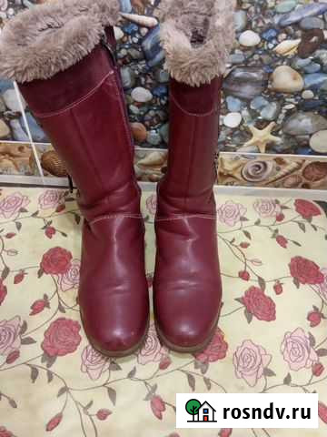 Зимние сапоги для девочки 36 размер Уфа - изображение 1
