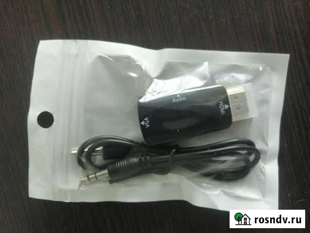 Конвектор hdmi на VGA с передачей звука Усолье-Сибирское - изображение 1