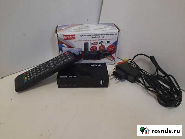 TV-приставка Горизонт DVB SC115H T2 Ижевск - изображение 1