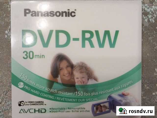 Диск DVD-RW panasonic Брянск - изображение 1