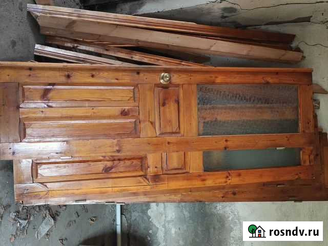 Двери деревянный Баксан - изображение 1