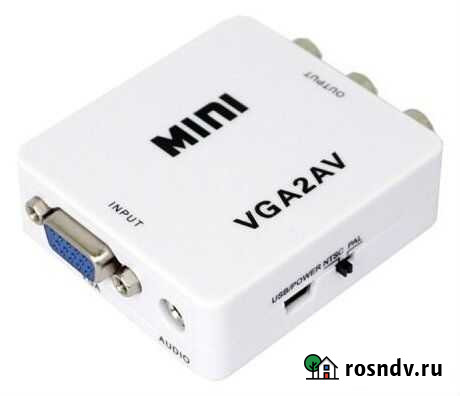 Переходник-конвертер VGA-AV Таганрог - изображение 1