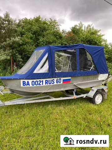 Катер Кедр с мотором Suzuki 9,9 новый Санкт-Петербург - изображение 1