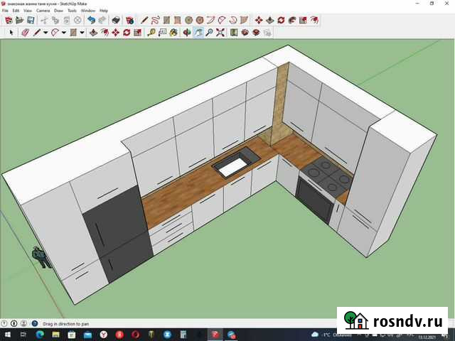 Создание проекта для праводки и плитки на кухни Калининград - изображение 1