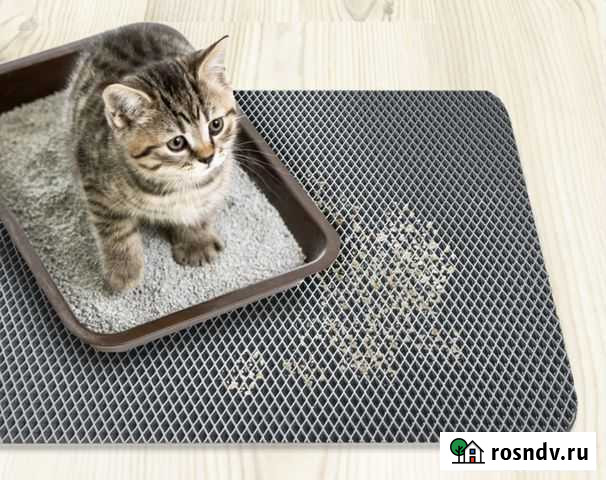 Эва коврик под миски и лоток для кошек Волжский - изображение 1