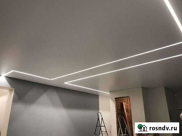 Натяжные потолки установка Чита - изображение 1