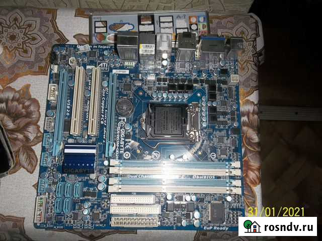 Gigabyte GA-H55M-UD2H socket 1156 Электросталь - изображение 1