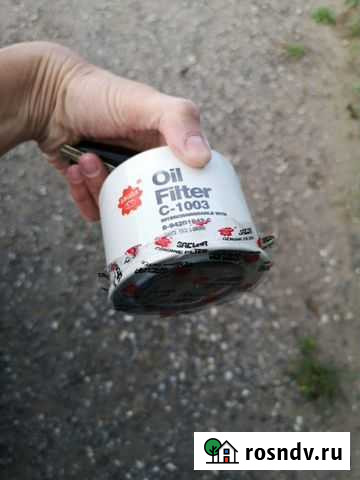 Фильтр масляный Sakura на kia Солянка - изображение 1