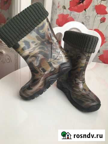 Сапоги резиновые утепленные Demar 26-27 Нижний Новгород - изображение 1