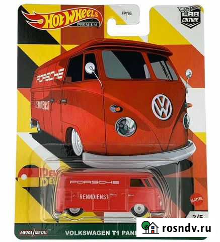 Hot Wheels Volkswagen T1 panel BUS Саратов - изображение 1