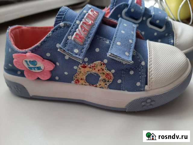 Ботинки тканевые для девочки новые Ростов-на-Дону - изображение 1