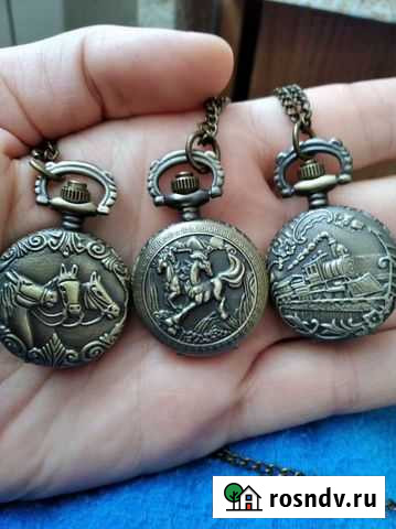 Часы-кулоны под антиквариат Бор - изображение 1