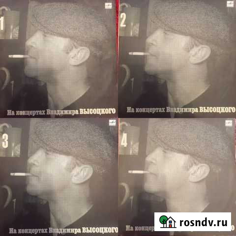 Высоцкий с 1 по 10 альбомы по 2 экземпляра Челябинск - изображение 1