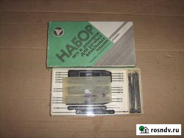 Набор игл и деккеров для ручн. вязальных машин Елец - изображение 1