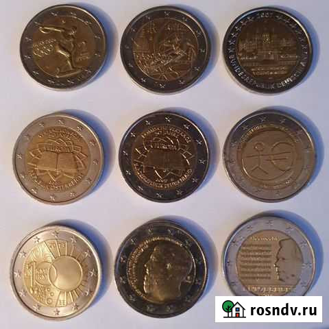 Памятные (юбилейные) монеты 2 Евро Осинники - изображение 1