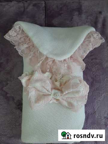 Конверт на выписку для девочки весна Благовещенск - изображение 1