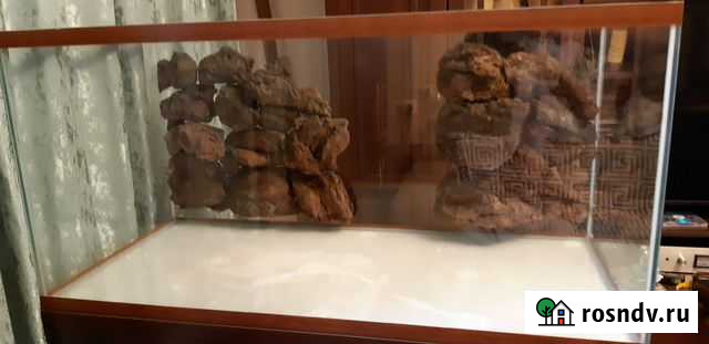 Продам аквариум 250л с тумбой Хабаровск - изображение 1