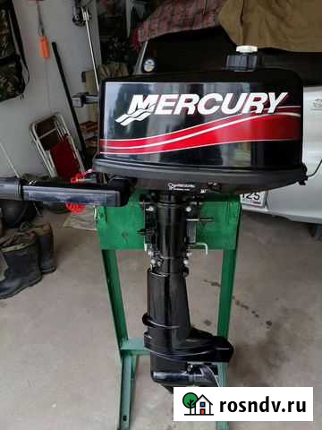 Лодочный мотор 5 л с Меркури Уссурийск - изображение 1