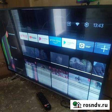 Телевизор Toshiba43, новый, разбита матрица Навля - изображение 1