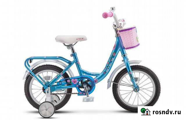 Детский велосипед для девочки 14 б/у Петропавловск-Камчатский - изображение 1