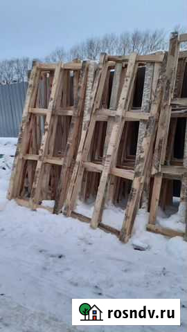 Поддоны деревянные бу Медведево - изображение 1