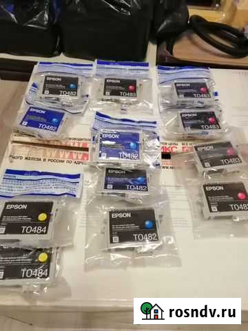 Картриджи epson оригинал Пушкино - изображение 1