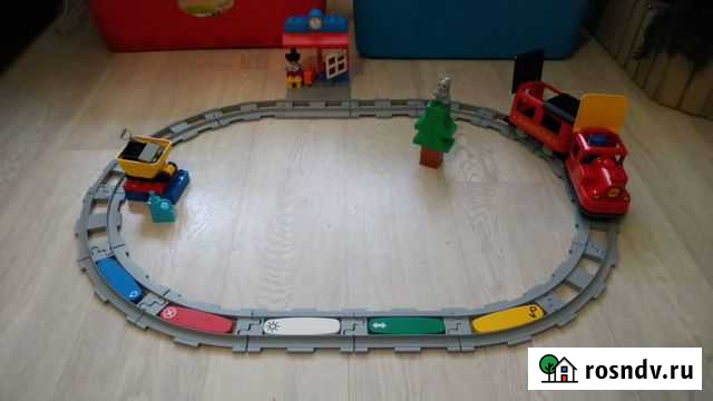 Lego duplo поезд рельсы Мурино - изображение 1