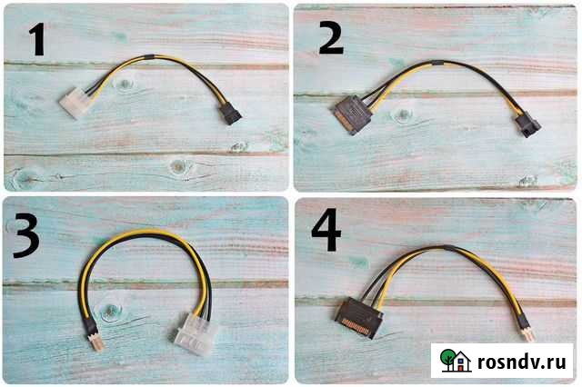 Переходник вентилятора 3pin, 4pin и т.д (26 видов) Ростов-на-Дону - изображение 1