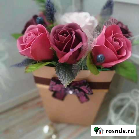 Букеты из мыльных роз Михайловск - изображение 1