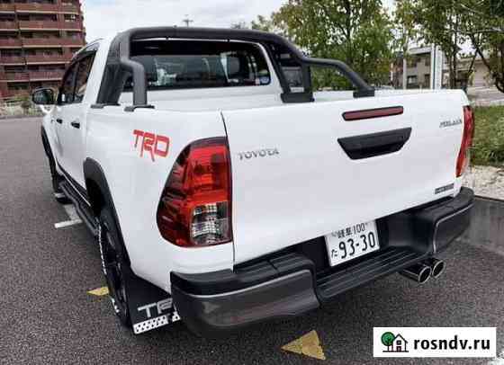 Защитная дуга в кузов TRD для Toyota Hilux Владивосток