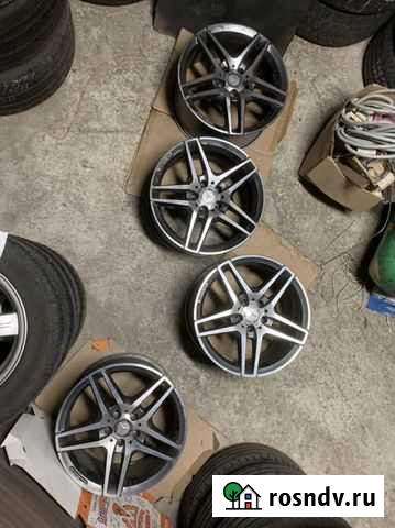 Диски на mercedes r18 amg разноширокие Майкоп - изображение 1