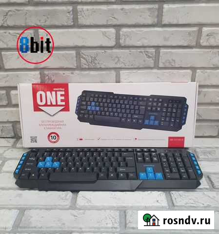 Клавиатура беспроводная Smart Buy SBK-231AG-K Рубцовск - изображение 1