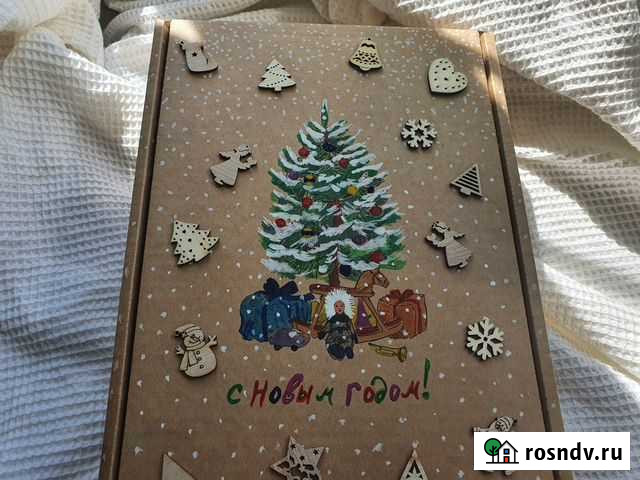 Коробка для подарка, новогодняя подарочная коробка Жуковский - изображение 1