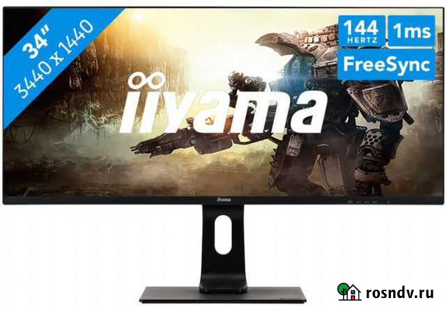 Игровой монитор Iiyama G-Master 34’’ 144Гц Ростов-на-Дону - изображение 1