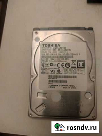 Жесткий диск 1 тб 2.5 toshiba Уфа - изображение 1