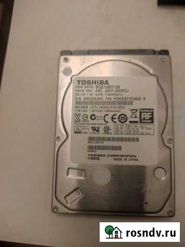 Жесткий диск 1 тб 2.5 toshiba Уфа - изображение 1