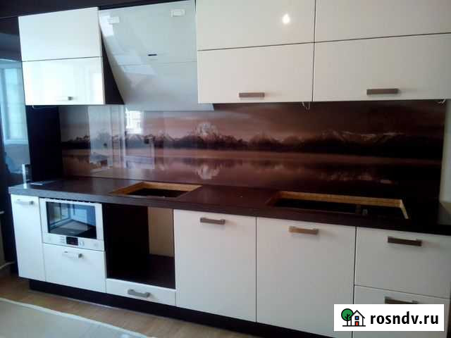 Фартук на кухню из стекла с уф-фотопечатью Нижний Новгород - изображение 1