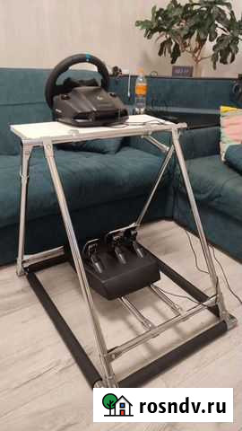 Симрейсинг,стойка для игрового руля Калуга - изображение 1