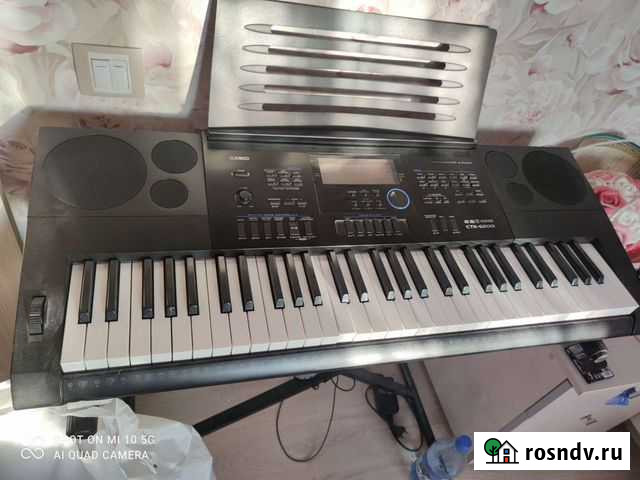 Синтезатор casio ctk 6200 Красноярск - изображение 1