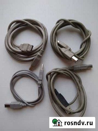 Кабель USB-USB (type A - type B) Ачинск - изображение 1