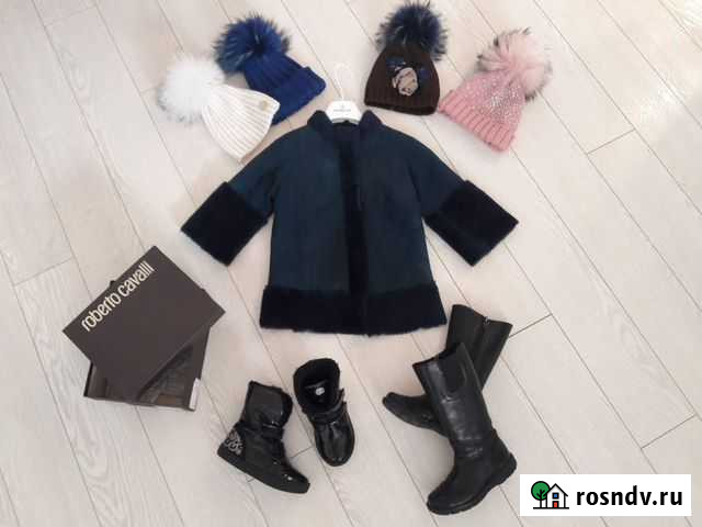 Дублёнка и ботинки Poberto Cavalli Тюмень - изображение 1