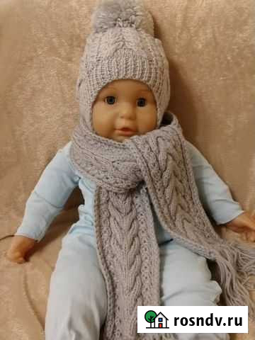 Комплект шапка, шарф Петрозаводск - изображение 1